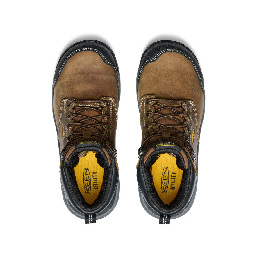 Women's Evanston 6 Waterproof Boot INT MET (Carbon Toe) | Bison/Black - Image 5