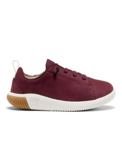 Little Kids' KNX Leather Sneaker  |  Fig/Star White