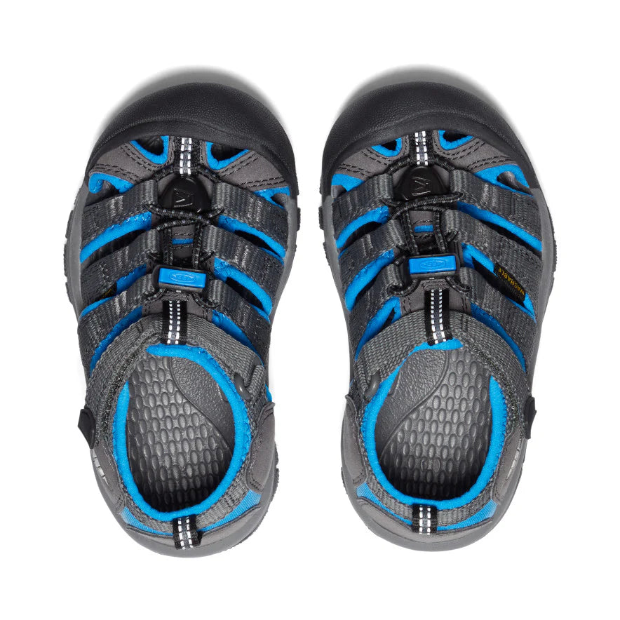 Little Kids' Newport H2 | Magnet/Brilliant Blue - Image 4