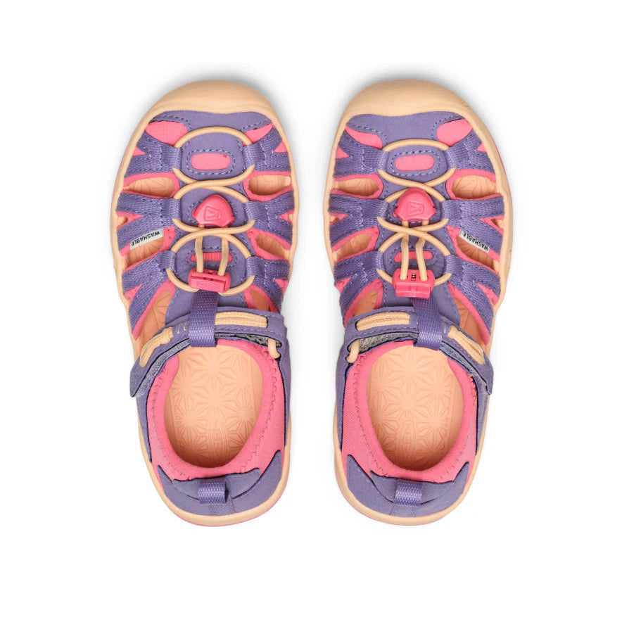 Little Kids' Moxie Sandal | Purple Haze/Pink Lemonade - Image 2
