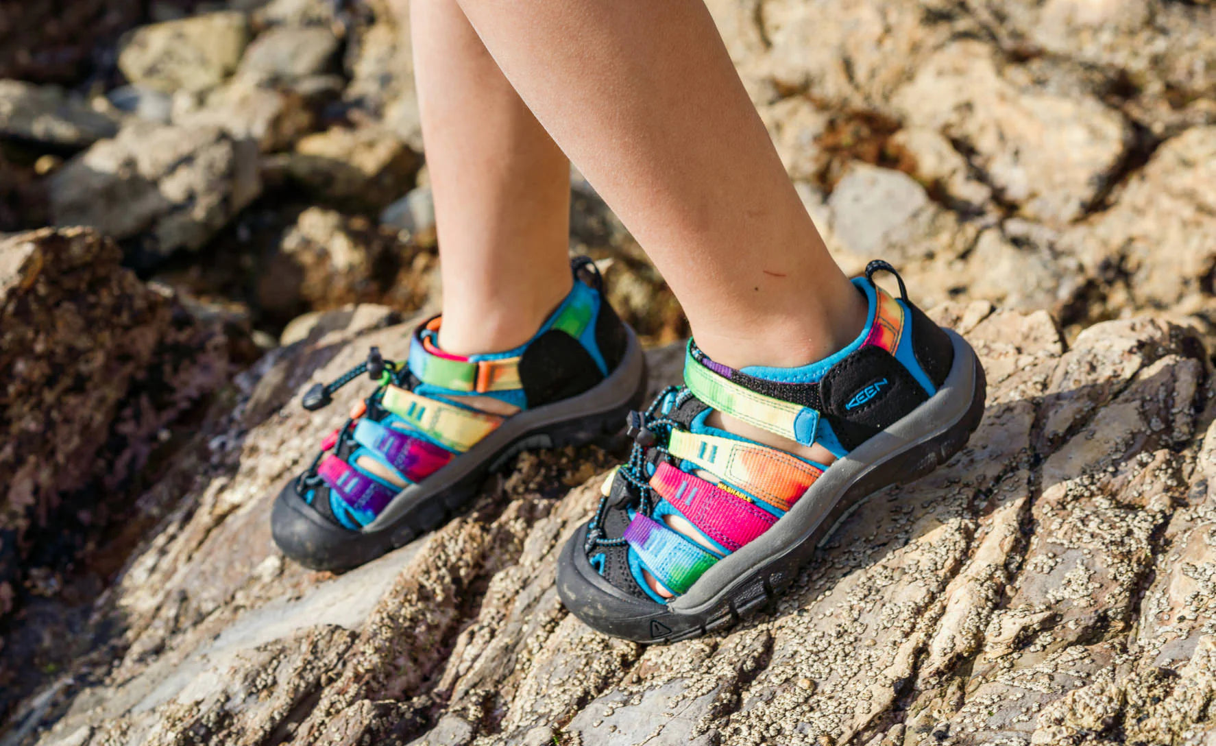 Little Kids' Newport H2 | Raspberry/Giggle Pink - Image 7