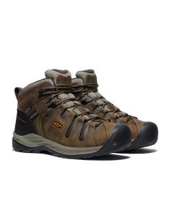 Alternative view of Men's Flint II Waterproof Mid (Soft Toe)  |  Black Olive/Brindle