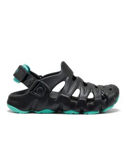 Little Kids' HyperFLT Clog  |  Black/Bright Aqua