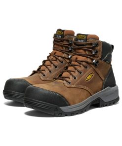 Alternative view of Men's Evanston 6 Waterproof Boot (Carbon Toe)  |  Bison/Black