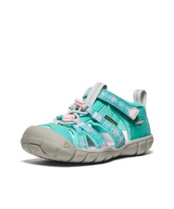 Alternative view of Little Kids' Seacamp II CNX  |  Bright Aqua/Giggle Pink