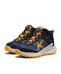Alternative view of Big Kids' Zionic Waterproof Boot  |  Naval Academy/Bright Marigold