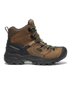 Men's Pittsburgh Energy 6 Waterproof Boot (Soft Toe)  |  Cascade Brown/Greener Pastures
