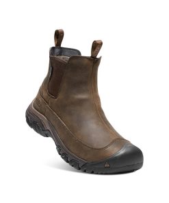 Alternative view of Men's Anchorage III Waterproof Boot Wide  |  Dark Earth/Mulch