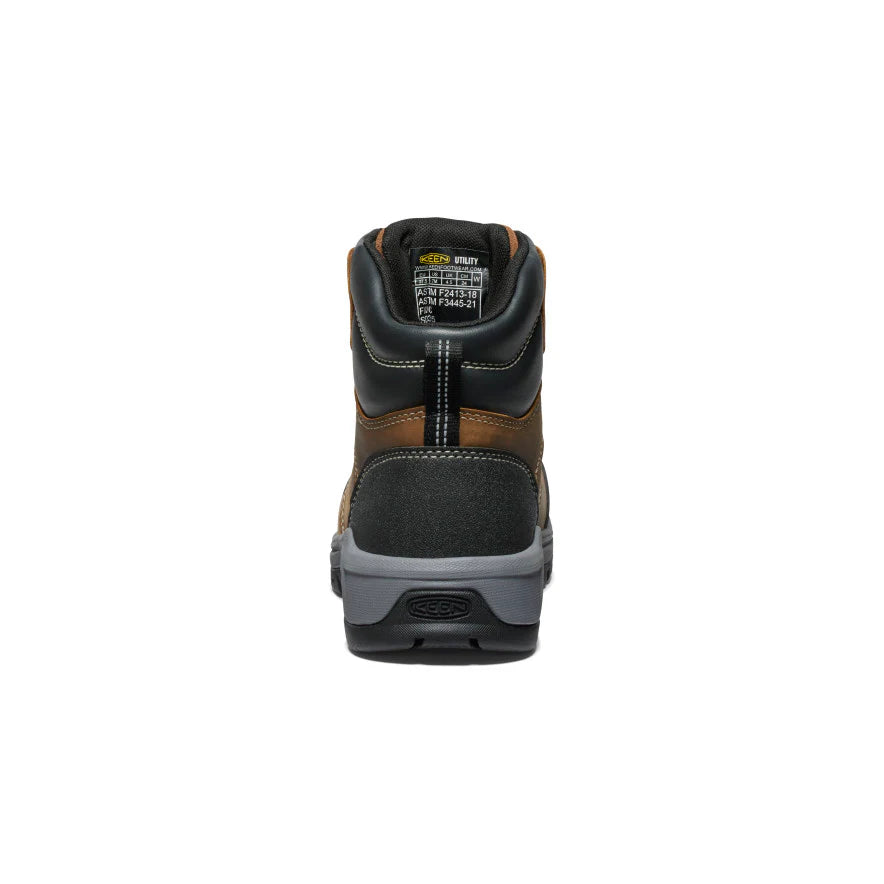 Women's Evanston 6 ESD Boot (Carbon Toe) | Bison/Black - Image 4