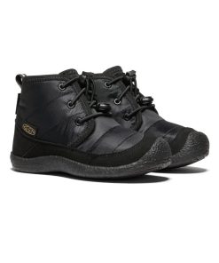 Alternative view of Little Kids' Howser II Waterproof Chukka  |  Black/Black