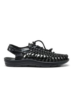 All Gender UNEEK Leather Sneaker | Perseid Black