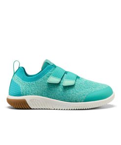 Big Kids' KNX Knit Double Strap  |  Bright Aqua/Cabbage