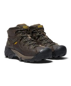 Alternative view of Men's Targhee II Mid Waterproof Hiking Boots  |  Canteen/Dark Olive