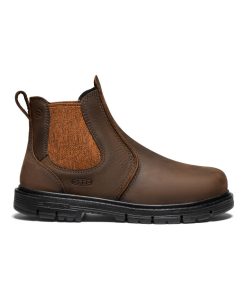 Women's San Jose Chelsea 90° Heel Boot (Aluminum Toe)  |  Cascade Brown/Black
