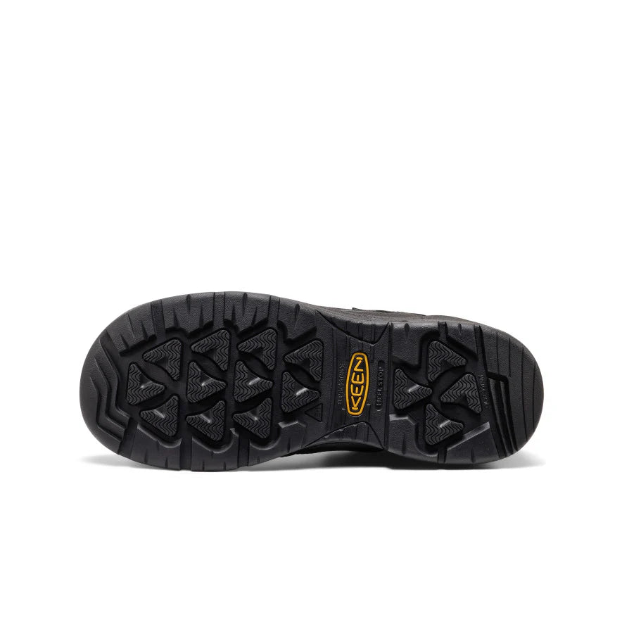 Men's Targhee IV Waterproof Work Shoe (Soft Toe) | Black/Black - Image 6
