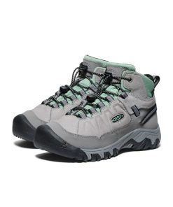 Alternative view of Big Kids' Targhee IV Waterproof Hiking Boot  |  Alloy/Granite Green