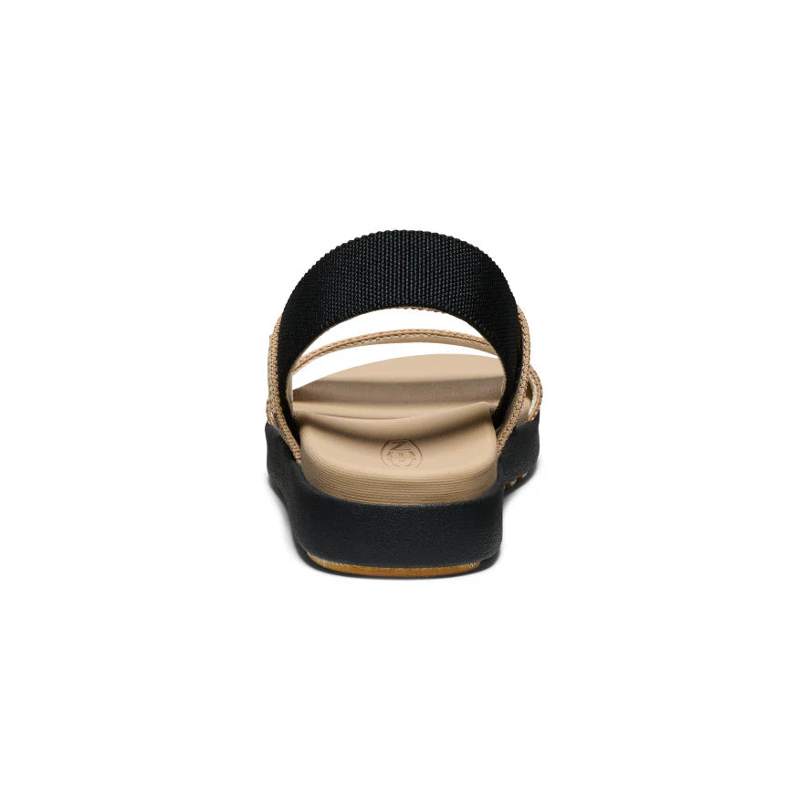 Women's Elle Backstrap Sandal Wide | Cornstalk/Black - Image 5