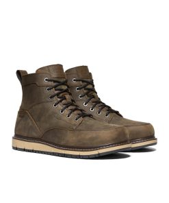 Alternative view of Men's San Jose 6 Waterproof Boot (Aluminum Toe)  |  Cascade Brown/Black