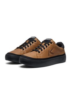 Alternative view of Men's KM1 Leather Sneaker  |  Bison/Black