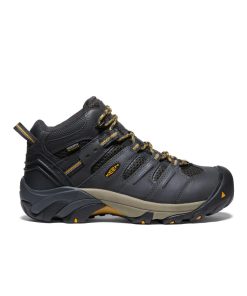 Men's Lansing Mid Waterproof (Steel Toe)  |  Raven/Tawny Olive