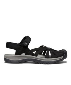 Women's Rose Sandal  |  Black/Neutral Gray