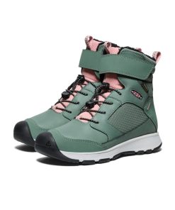 Alternative view of Big Kids' Skua Waterproof Winter Boot  |  Dark Forest/Rose Elegance