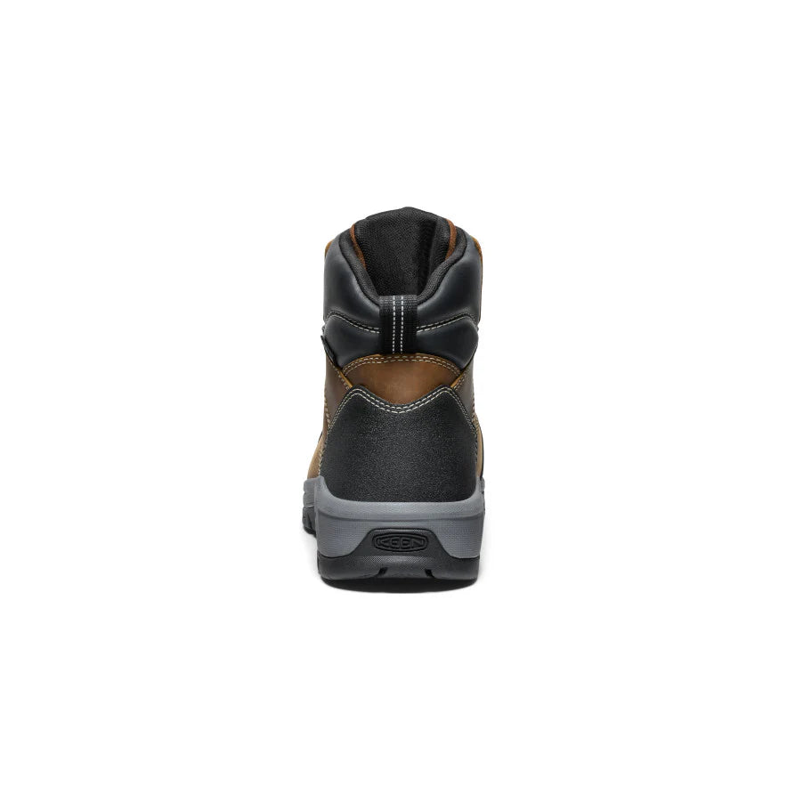 Men's Evanston 6 Waterproof Boot INT MET (Carbon Toe) | Bison/Black - Image 5