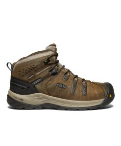 Men's Flint II Waterproof Boot (Steel Toe)  |  Cascade Brown/Orion Blue