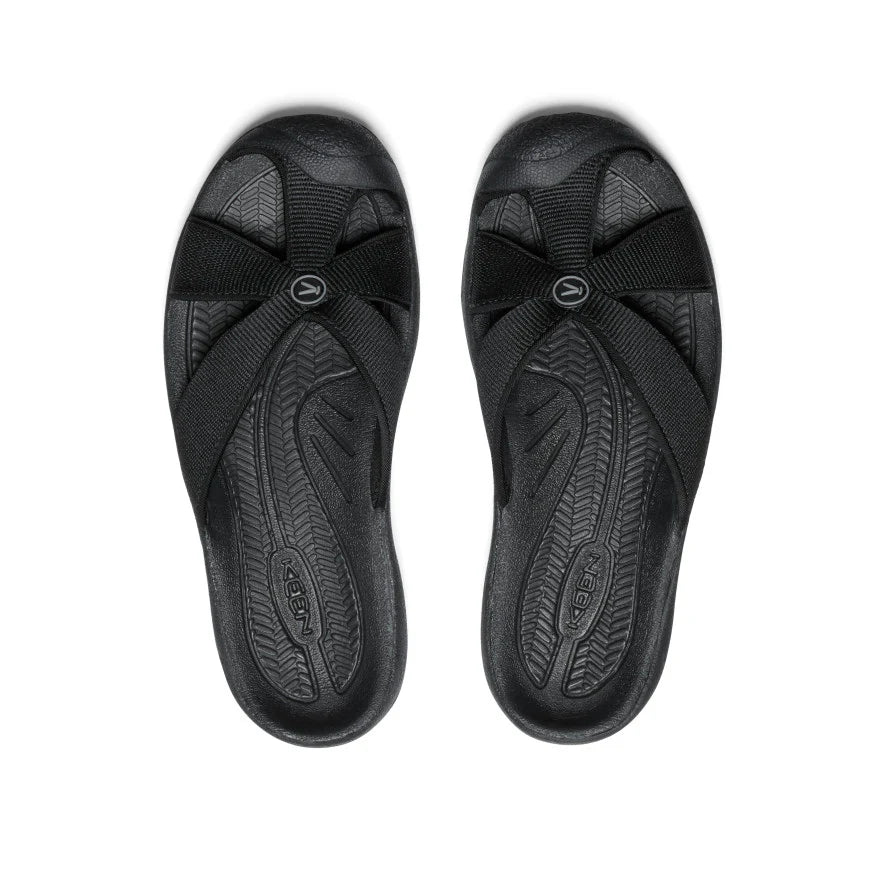 Women's Bali Slide Sandal | Black/Steel Grey - Image 4