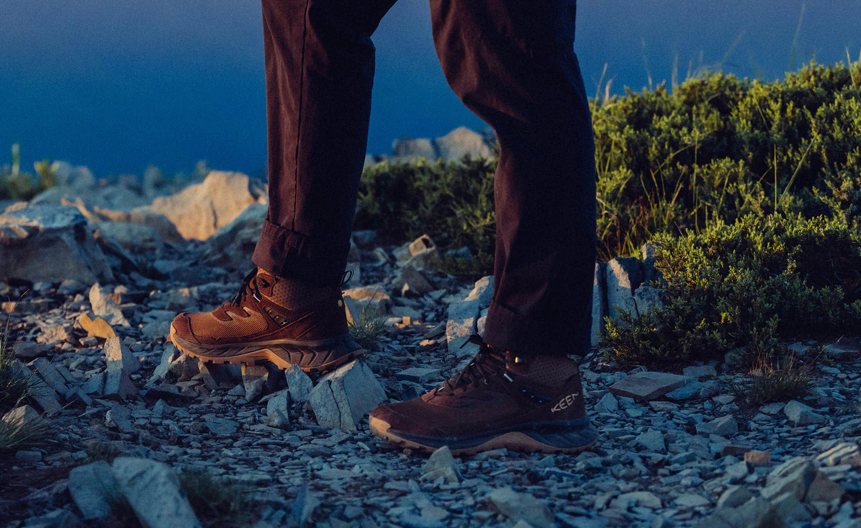 Men's Hightrail Waterproof Hiking Boot | Dark Earth/Oak Buff - Image 7