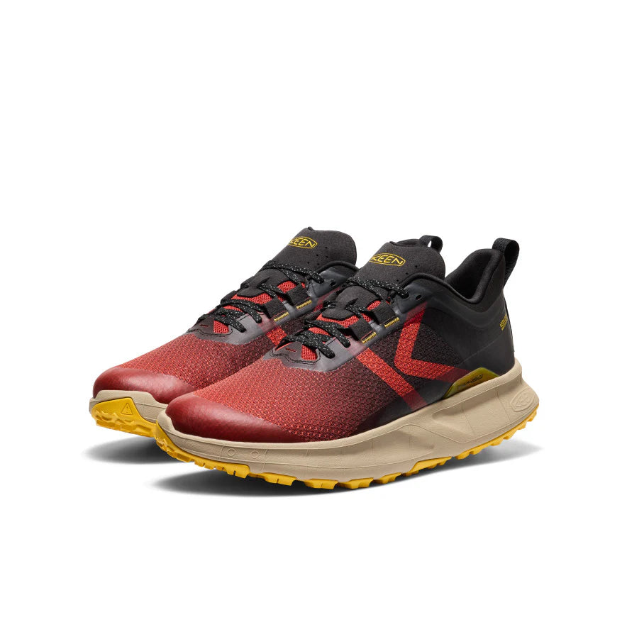 Men's 450 Dirt Waterproof Hiking Shoe | Red Ochre/Black - Image 2