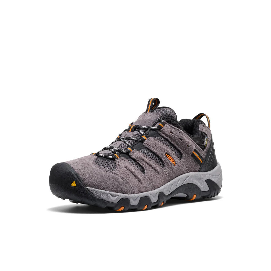 Men's Headout Waterproof Hiking Shoe | Steel Grey/Orange Pepper - Image 3