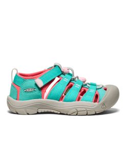 Big Kids' Newport H2  |  Bright Aqua/Giggle Pink