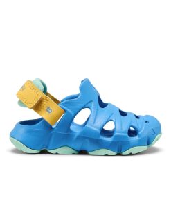Toddlers' HyperFLT Clog  |  Azure Blue/Daffodil