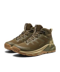 Alternative view of Men's Targhee Apex Wide Waterproof Hiking Boot  |  Dark Olive/Khaki