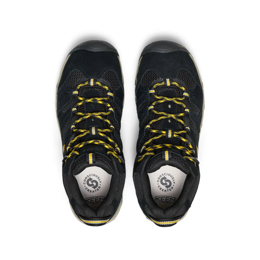 Men's Headout Waterproof Hiking Boot | Black/Lemon Curry - Image 4