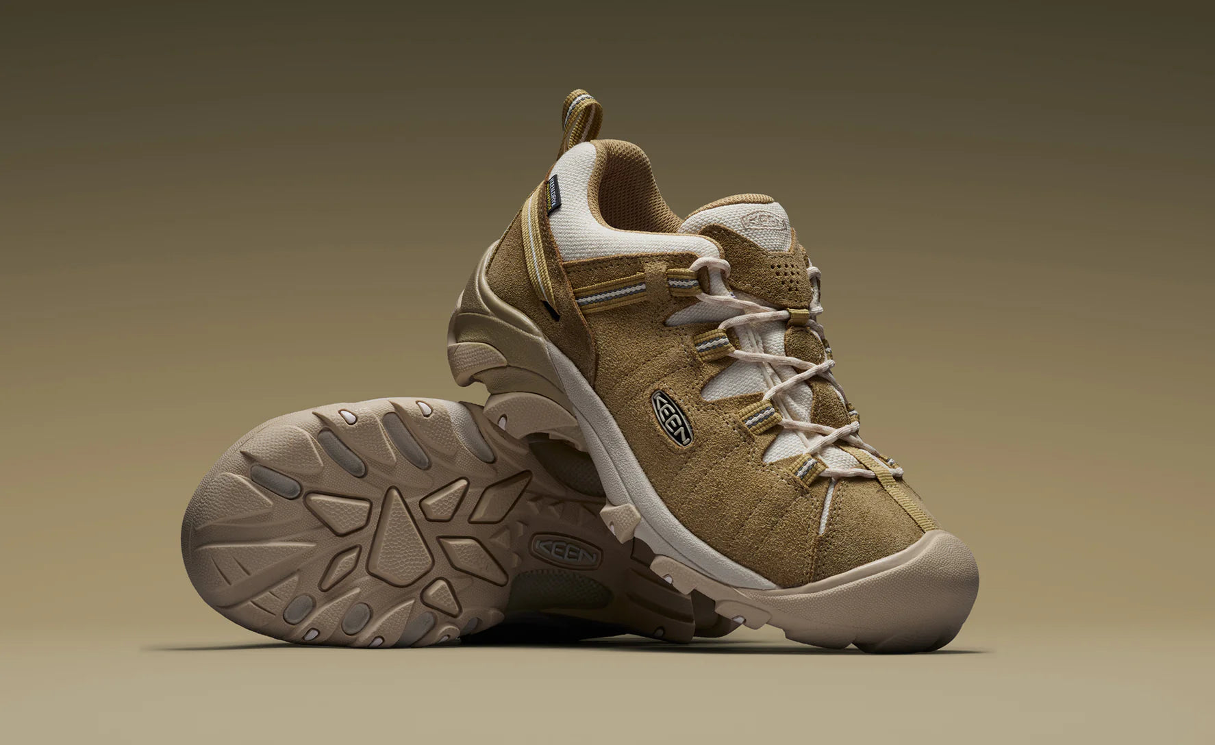 Men's Targhee II Waterproof | Cascade Brown/Golden Yellow - Image 6
