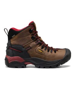 Men's Pittsburgh Energy 6 Waterproof Boot (Carbon Toe)  |  Bison/Black