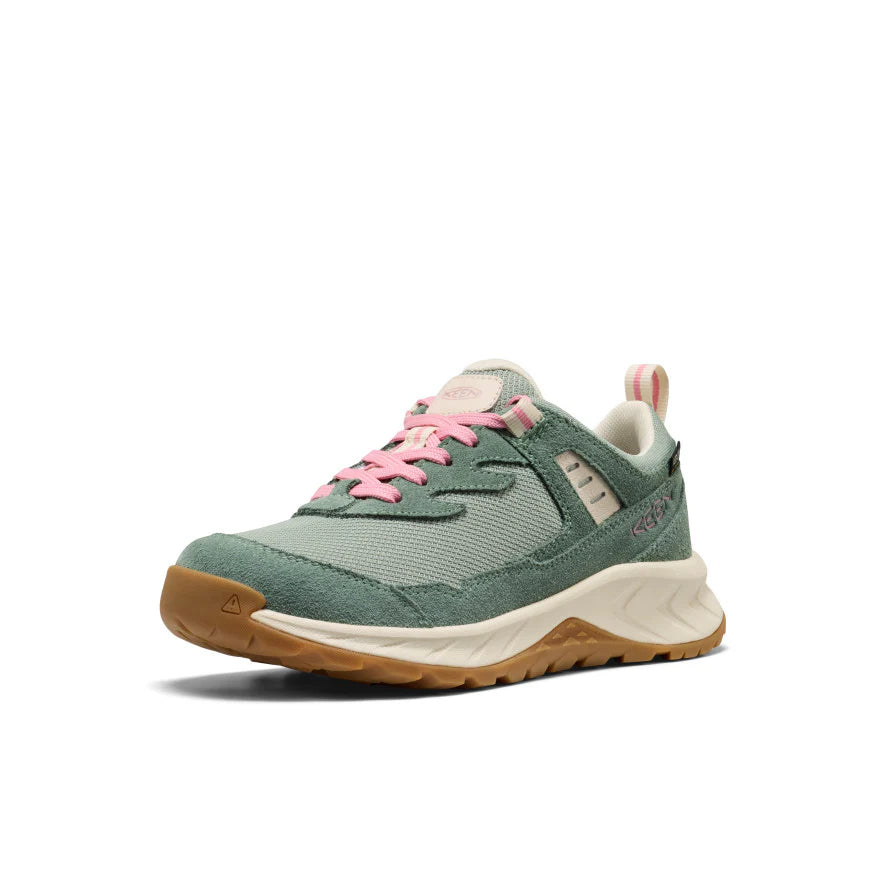 Big Kids' Hightrail Waterproof Hiking Shoe | Lily Pad/Cashmere Rose - Image 3
