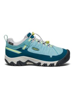 Big Kids' Targhee IV Waterproof Hiking Shoe  |  Reef Waters/Daiquiri Green