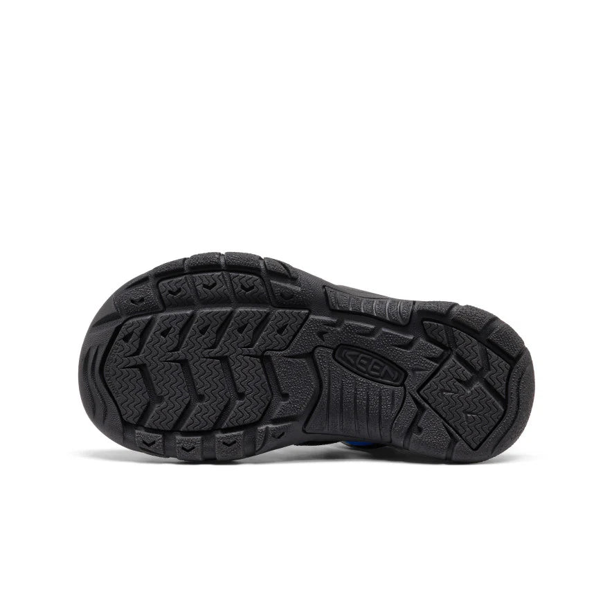 Big Kids' Newport Boundless Sandal | Black/Precious Blue - Image 6