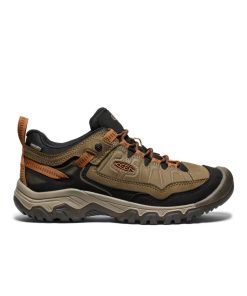 Men's Targhee IV Wide Waterproof Hiking Shoe  |  Sea Turtle/Roasted Pecan