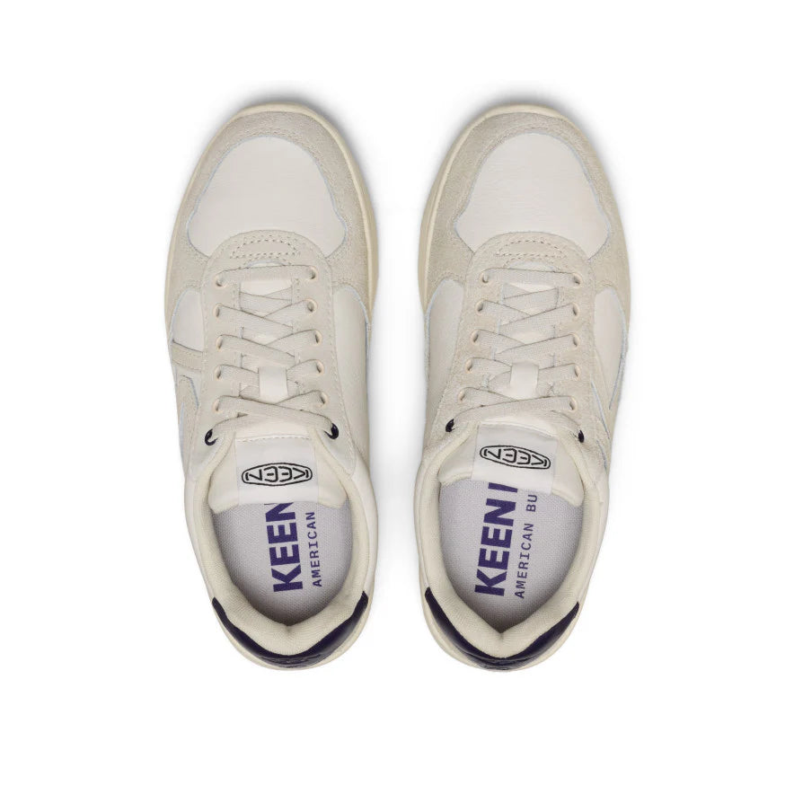 Women's KM2 Leather Jogger | Birch/Naval Academy - Image 5