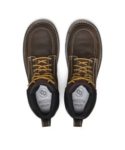 Alternative view of Men's Cincinnati 6 Waterproof Boot (Carbon Toe)  |  Dark Chocolate/Sandshell