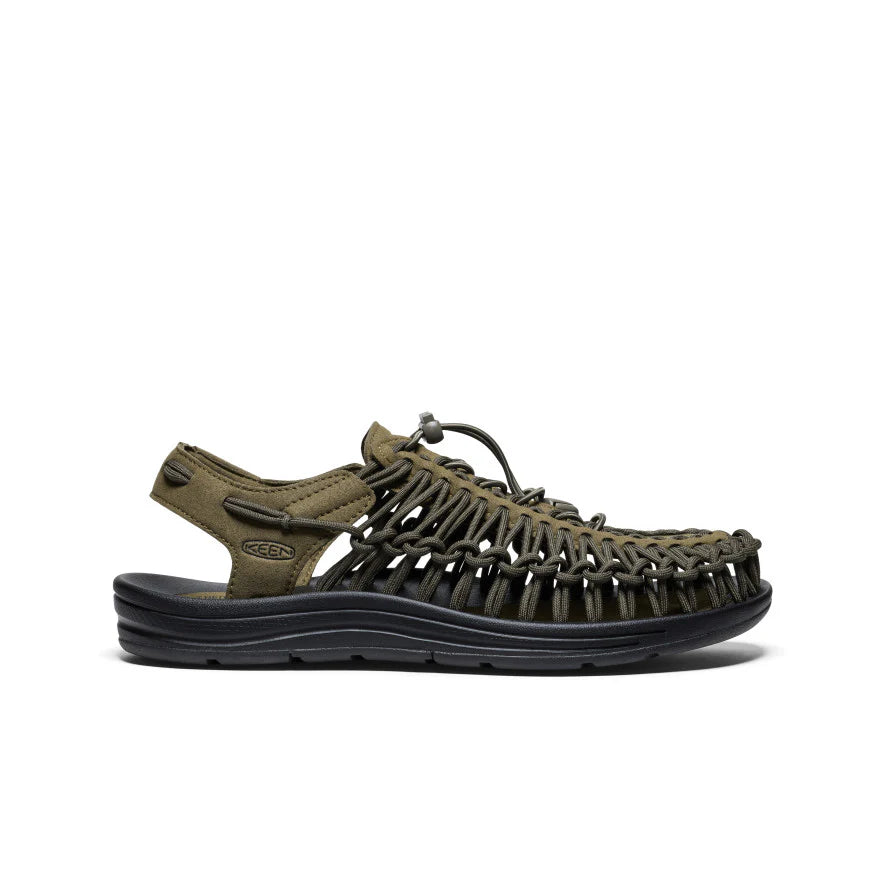 Men's UNEEK Sneaker | Dark Olive/Black