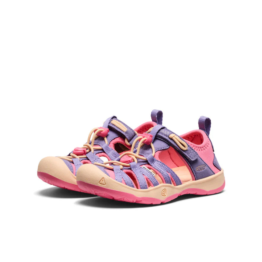 Little Kids' Moxie Sandal | Purple Haze/Pink Lemonade - Image 4