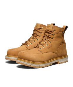 Alternative view of Men's San Jose 6 Waterproof 90° Heel Boot (Aluminum Toe)  |  Bistre/Gum