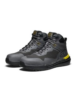 Alternative view of Men's Synchro Waterproof Work Boot (Carbon Toe)  |  Magnet/Black