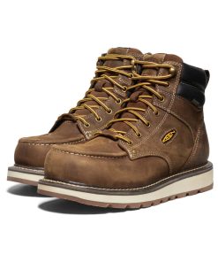Alternative view of Men's Cincinnati 6 Waterproof Boot (Carbon Toe)  |  Belgian/Sandshell