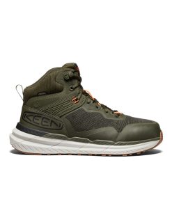 Men's Synchro Waterproof Work Boot (Carbon Toe)  |  Forest Night/Gum
